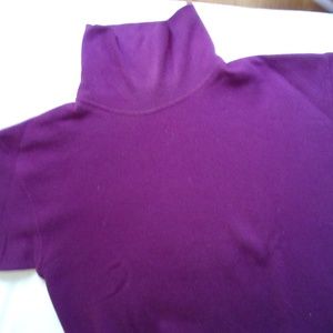 50/50 Cotton/Trevira Polyester Fleece Turtleneck